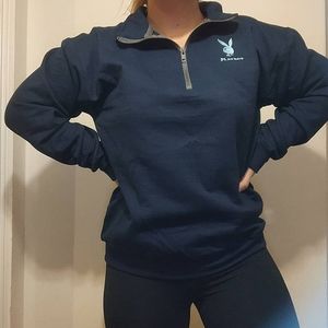BRAND New Playboy quarterzip